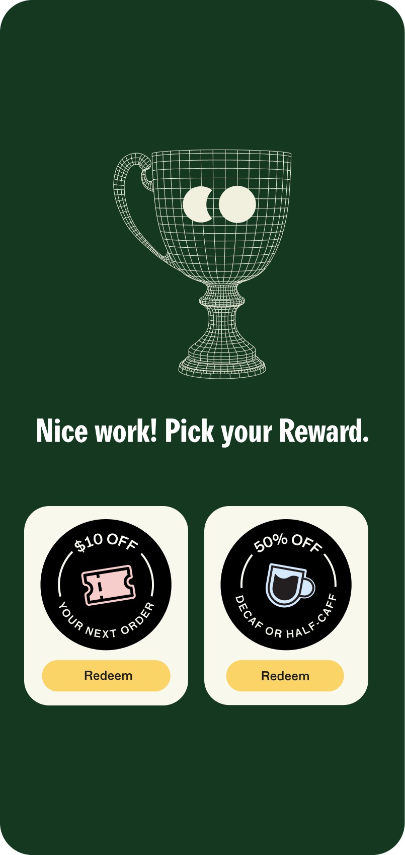 Pick your reward